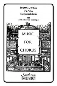 Gloria TBB choral sheet music cover